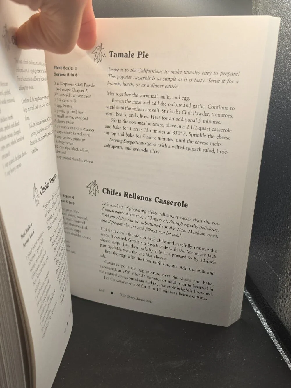 The Whole Chile Pepper Book — Cookbook in Red & Green, 373 Pages